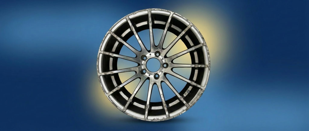 Auto kolo před renovací